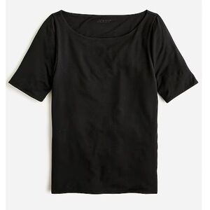 J. Crew Black Short Sleeve Tee